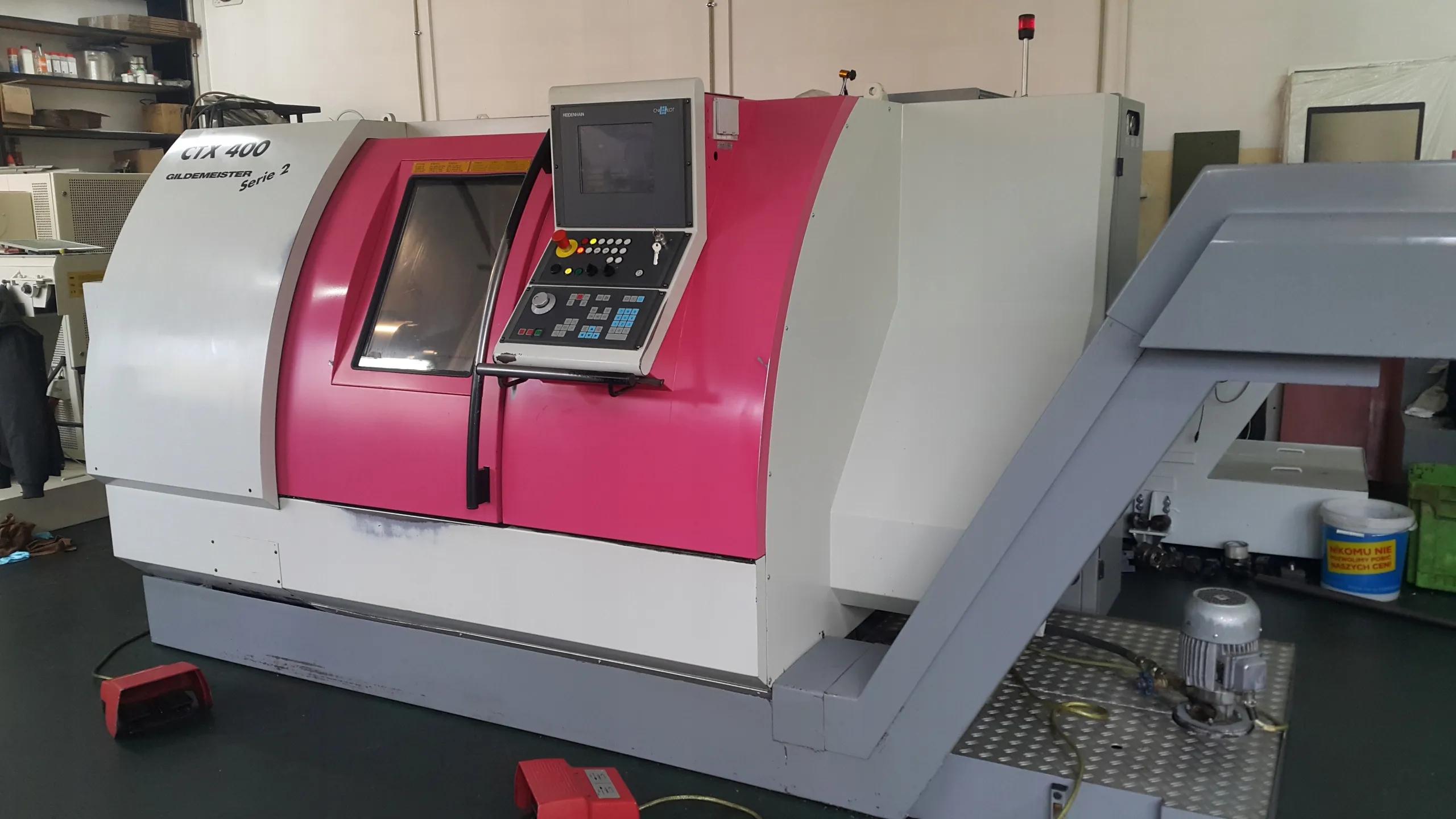 Usado Torno CNC Gildemeister CTX 400 S2 I