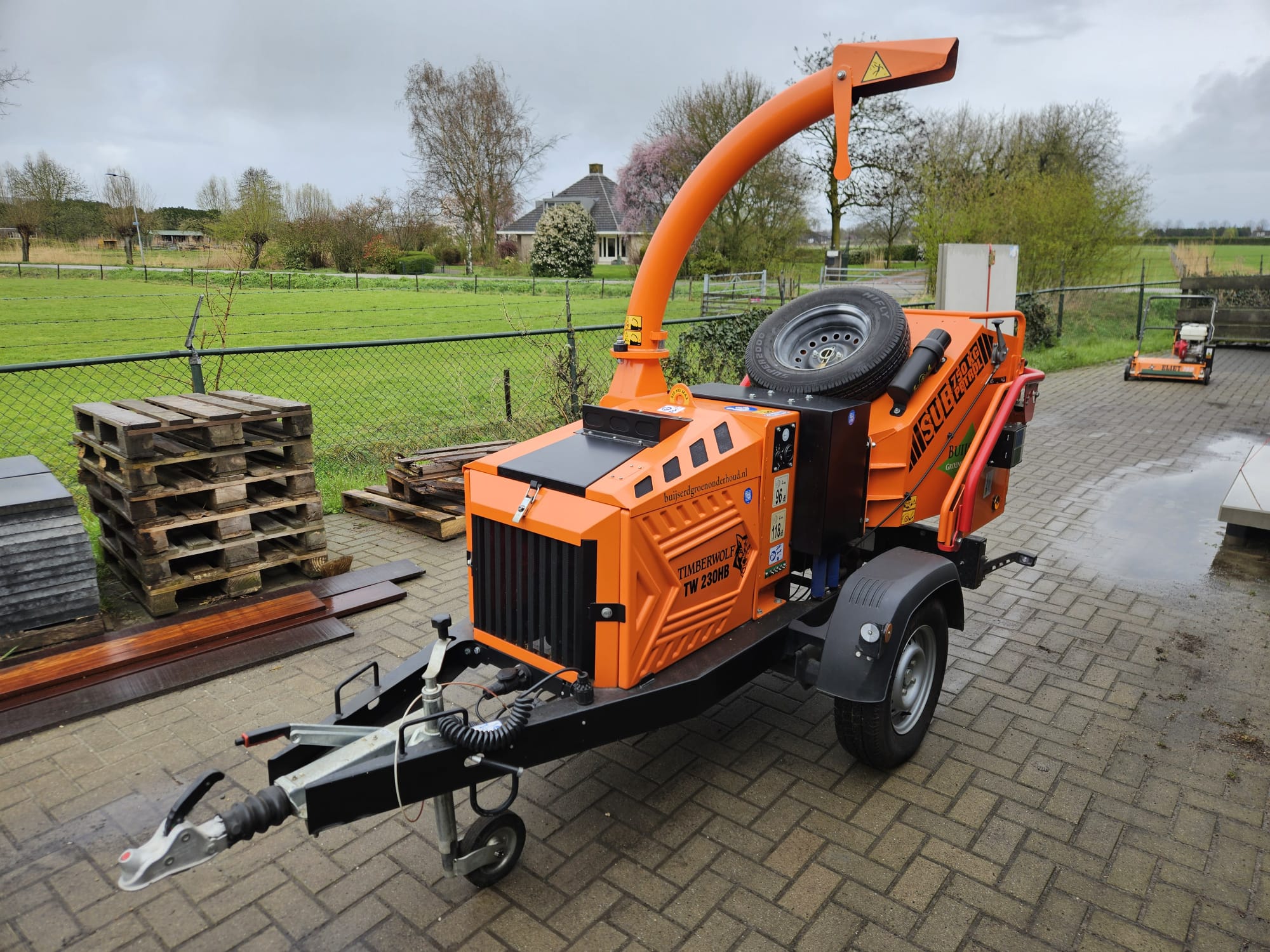 Used Timberwolf TW 230HBP I Wood Chipper