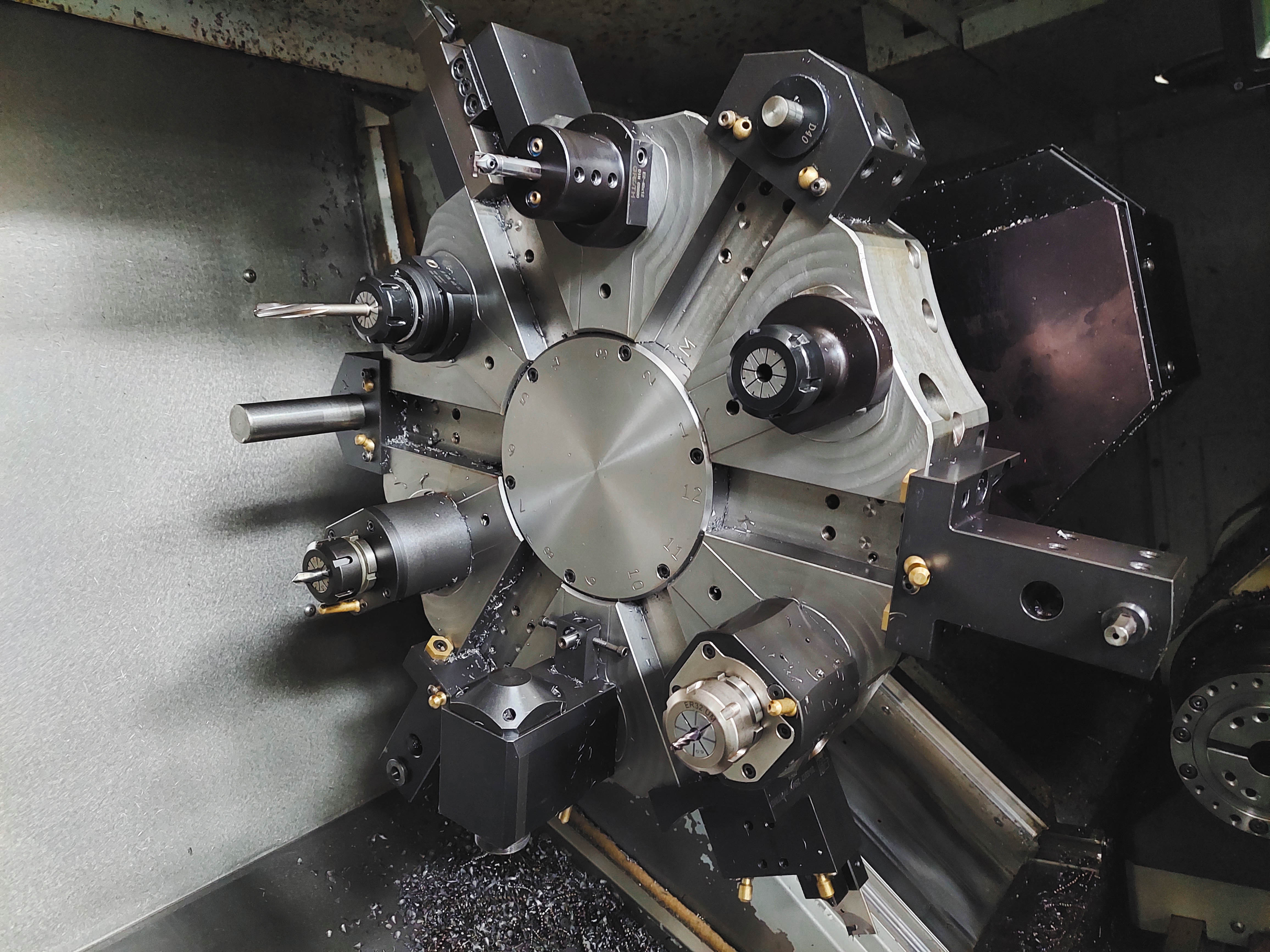 Gebruikt Haas DS 30 Y I CNC-draaibank I 2014