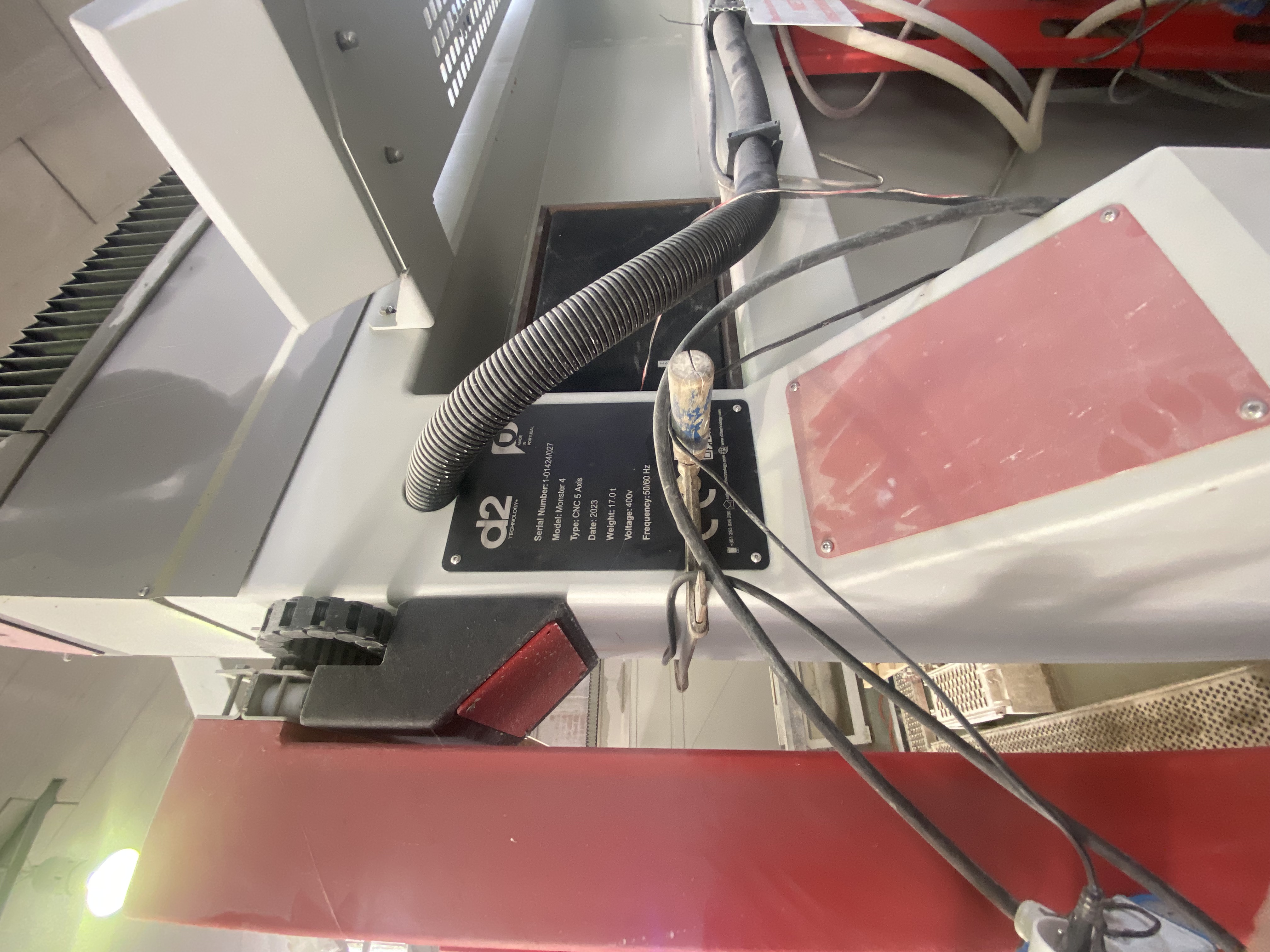 Used D2 Technology Monster 4 I CNC Milling and Cutting I 2023