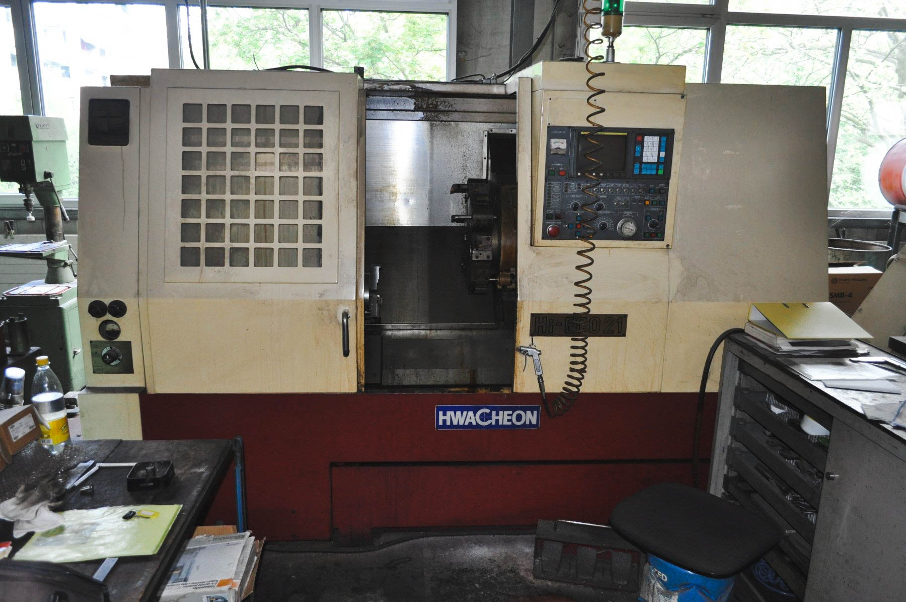 Gebruikt Hwacheon Hi-ECO 21 - CNC Draaibank