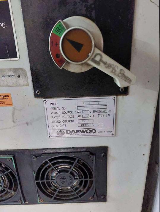 Usado Daewoo Puma 8S - Torno CNC - 1995