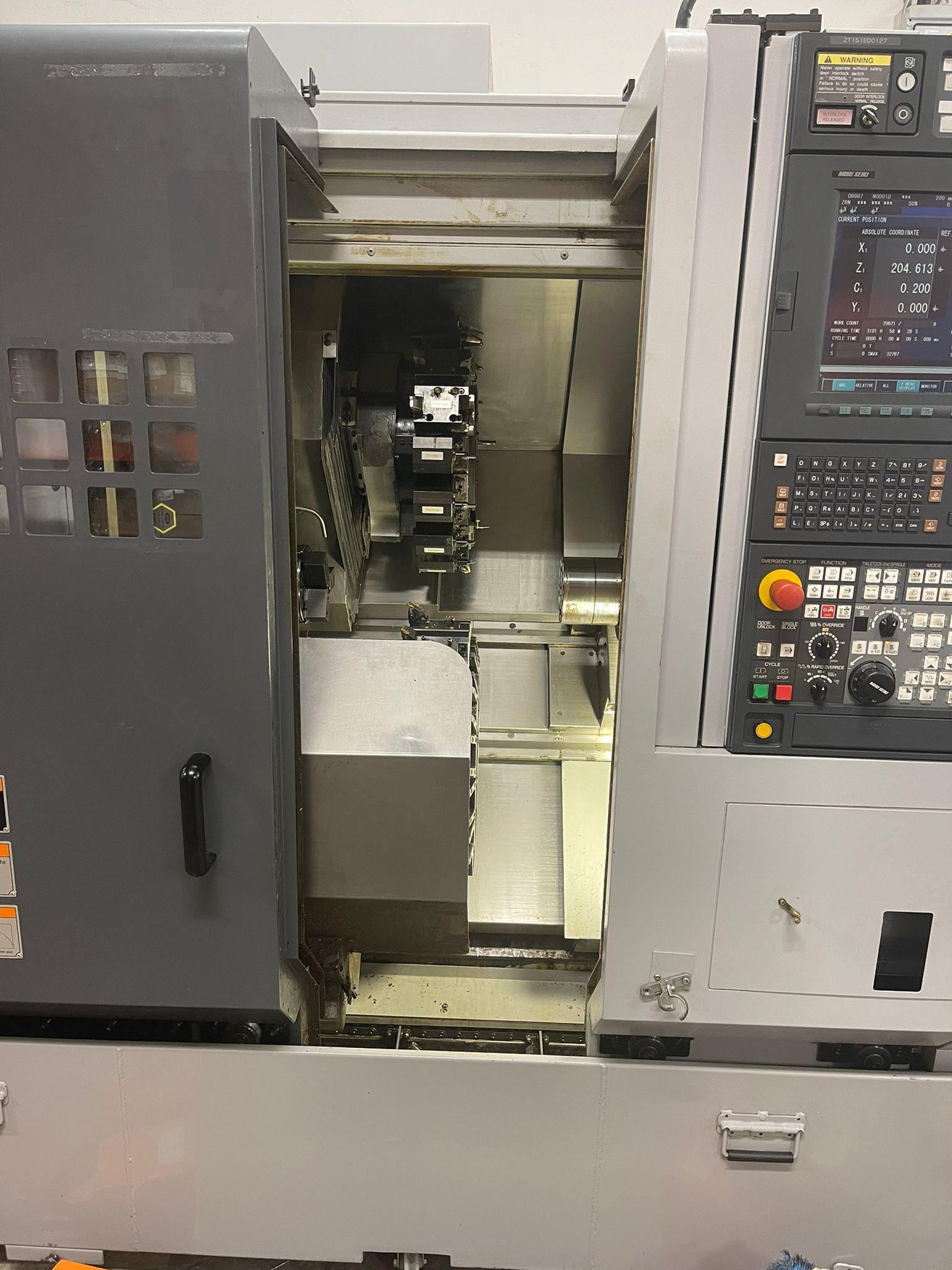 Used Mori Seiki ZT 1500 Y I CNC Lathe I 2006