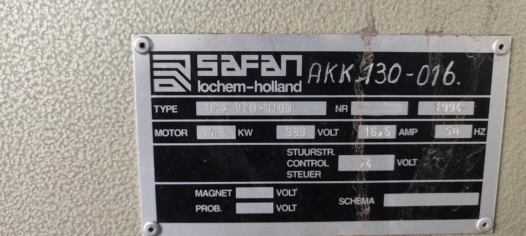Used Safan UCK 110/3100 I Press Brake I 1994