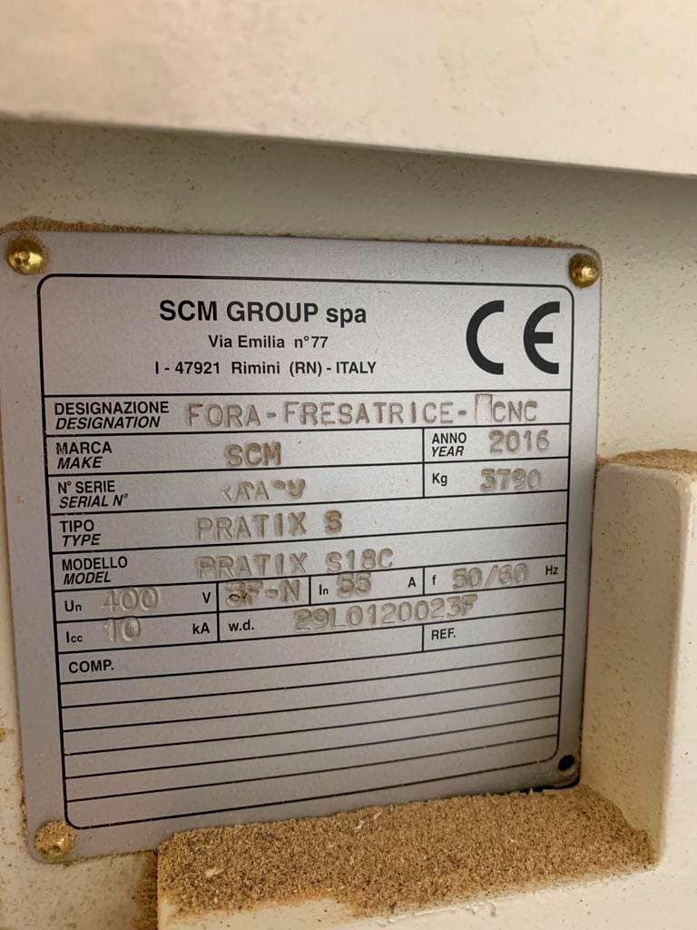 Gebruikt SCM Pratix S18C Nesting - CNC-bewerkingscentra - 2016