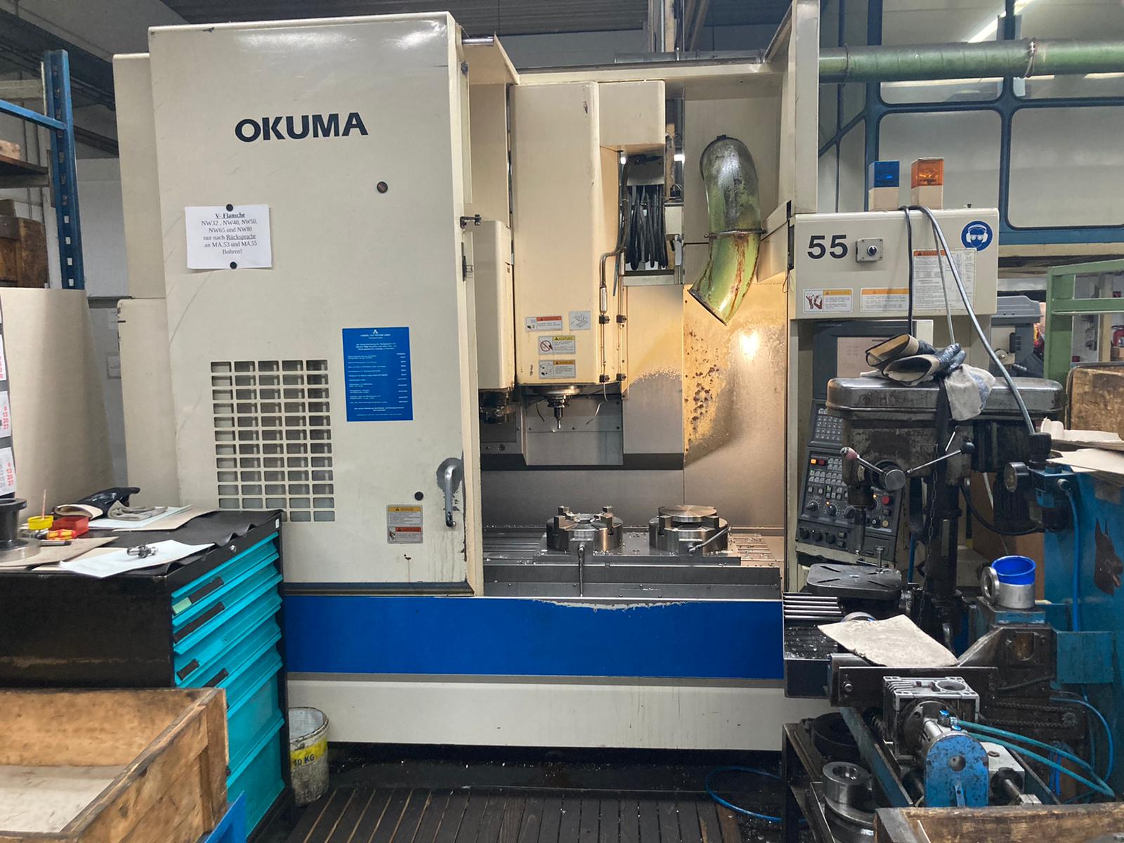 Usado Okuma MX55 - Centro de Mecanizado Vertical - 1996