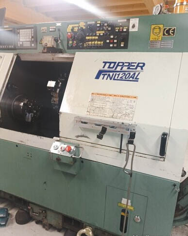 Used Topper TNL 120AL I CNC Lathe I 2000