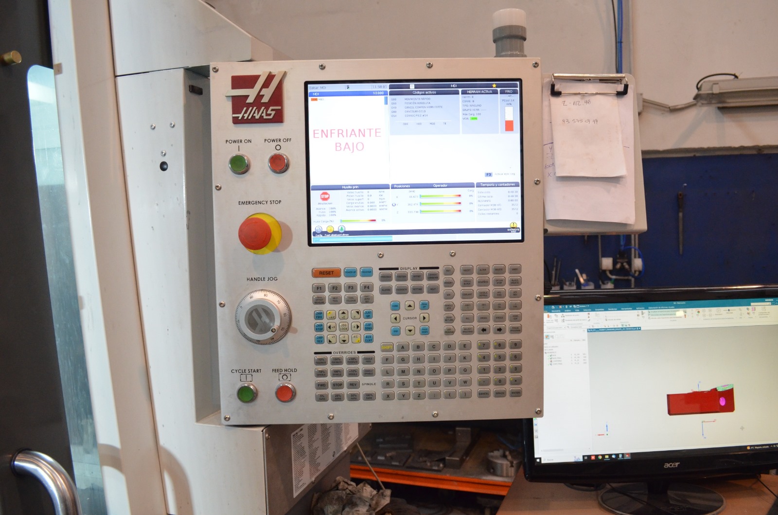 Used Haas VF-4 I Vertical Machining Center I 2021