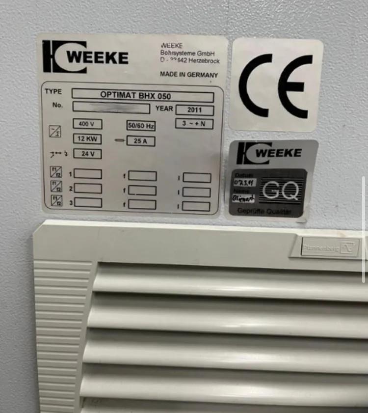 Gebruikt Weeke BHX 050 Optimat I CNC Bewerking Centrum