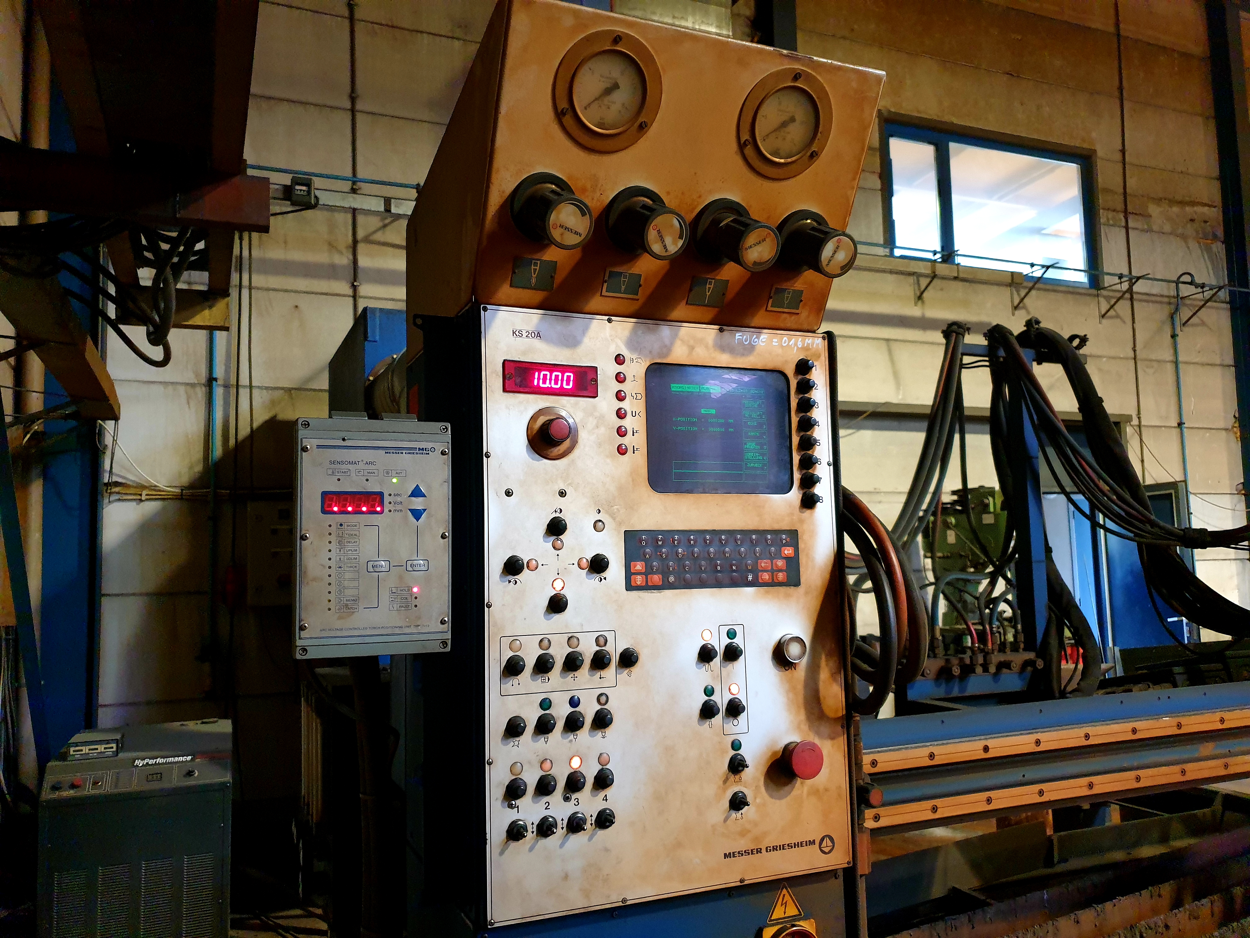 Used Messer Griesheim Cortina DS 3100 (6000 x 2000 mm)