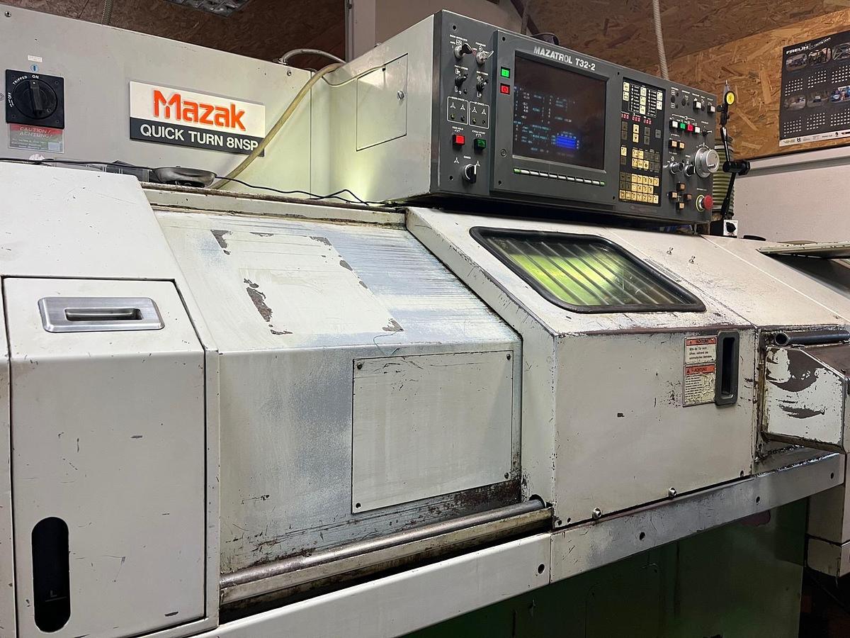 Used Mazak Quick Turn 8NSP I CNC Lathe I 1998