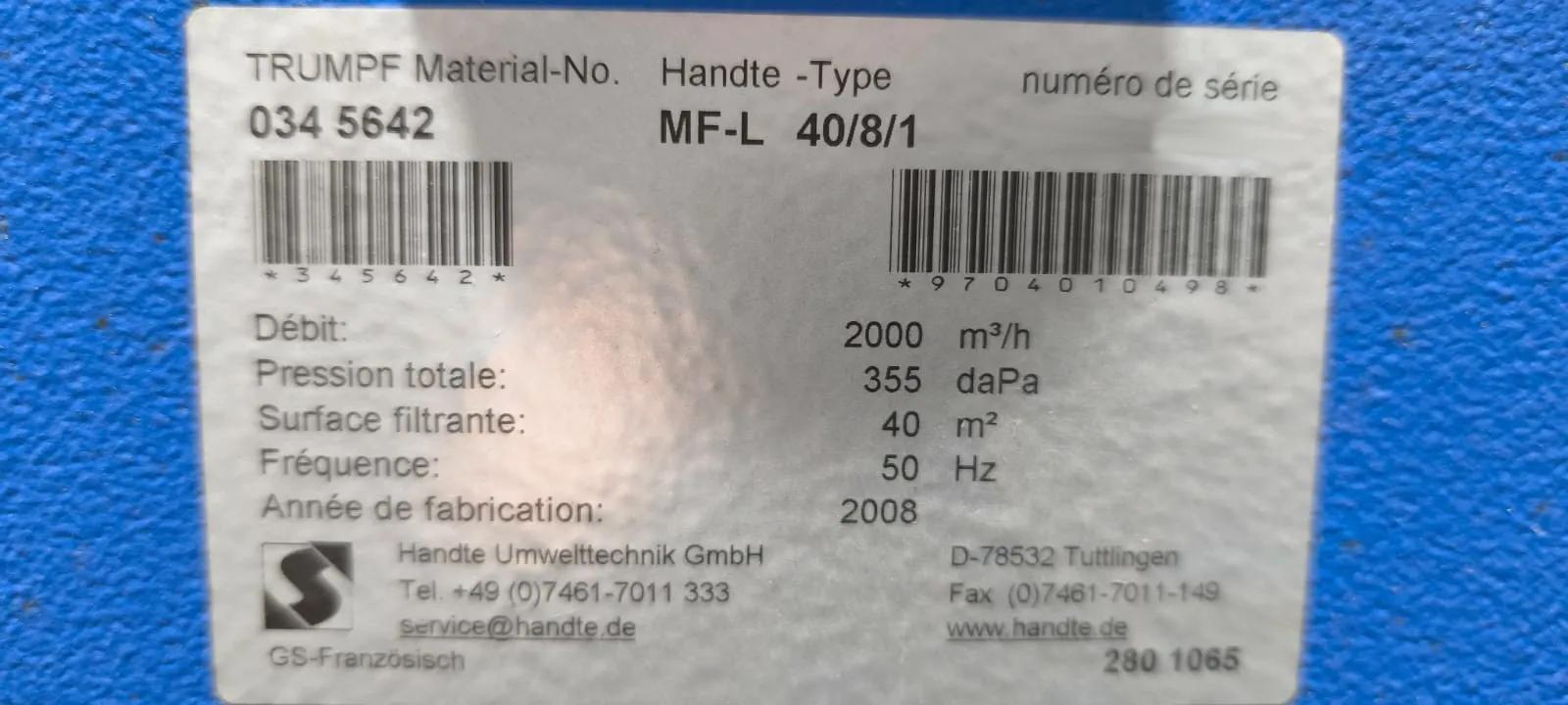 Gebruikt Trumpf TruLaser 3530 I Lasersnijden I 2008