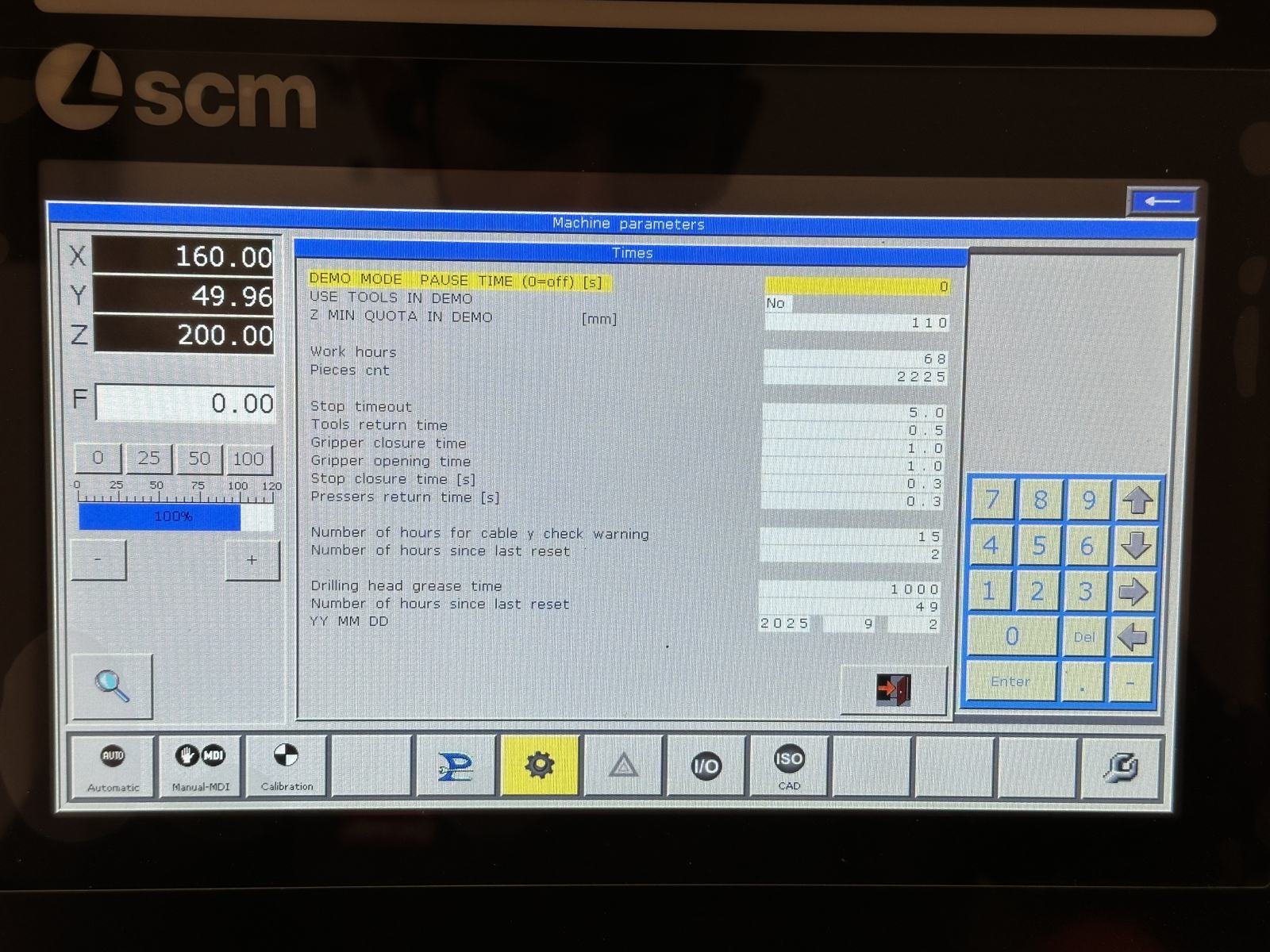 Used SCM Startech CN V I CNC Drilling Center I 2023