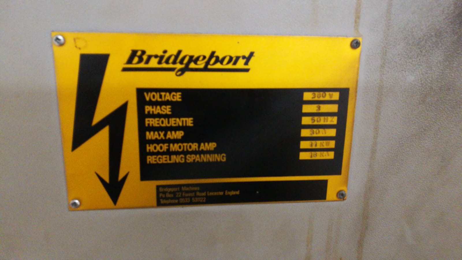 Usado BRIDGEPORT VMC 760 20 - 1994