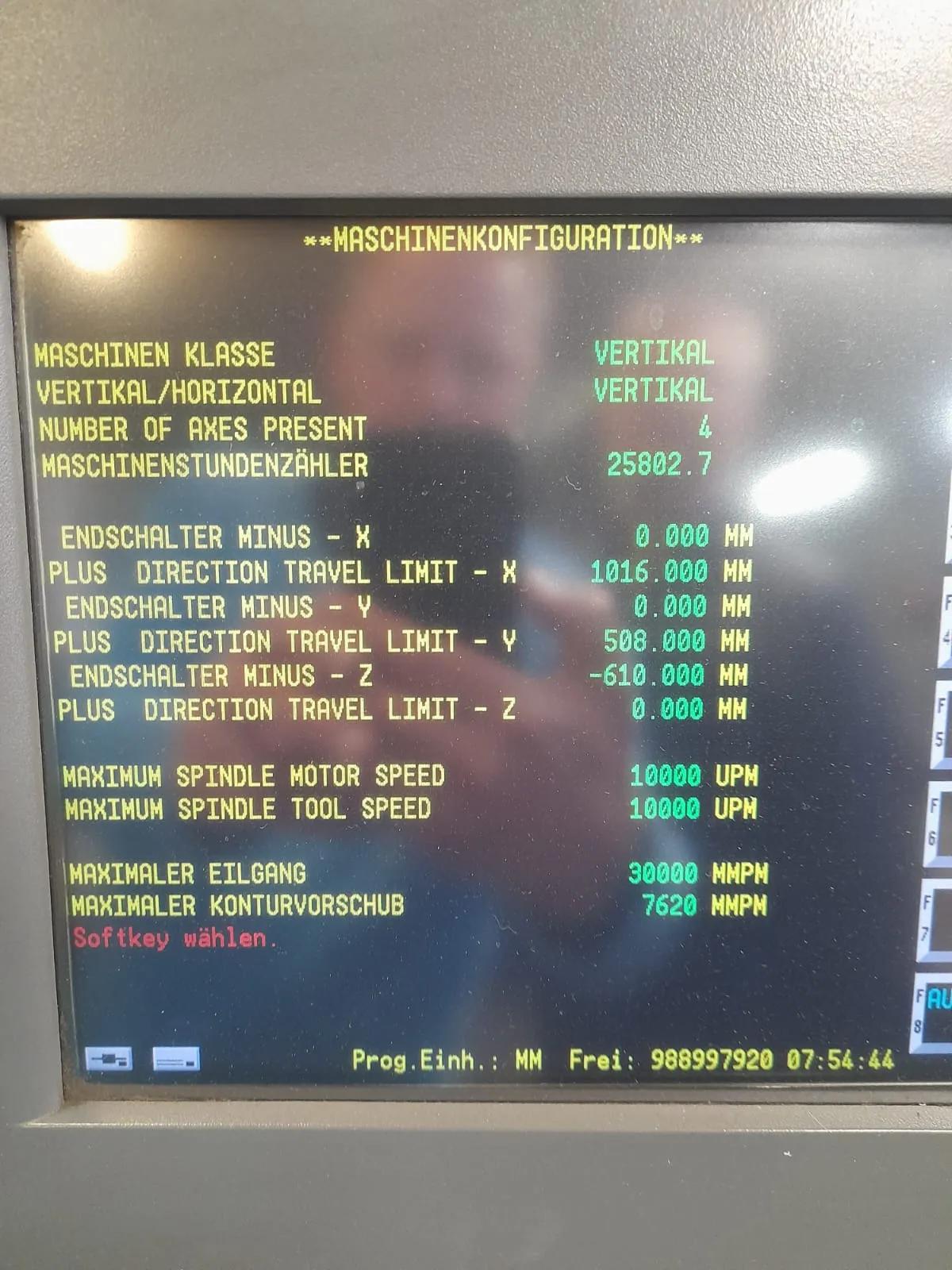 Gebruikt Hurco VMX 40 I Verticaal bewerkingscentrum