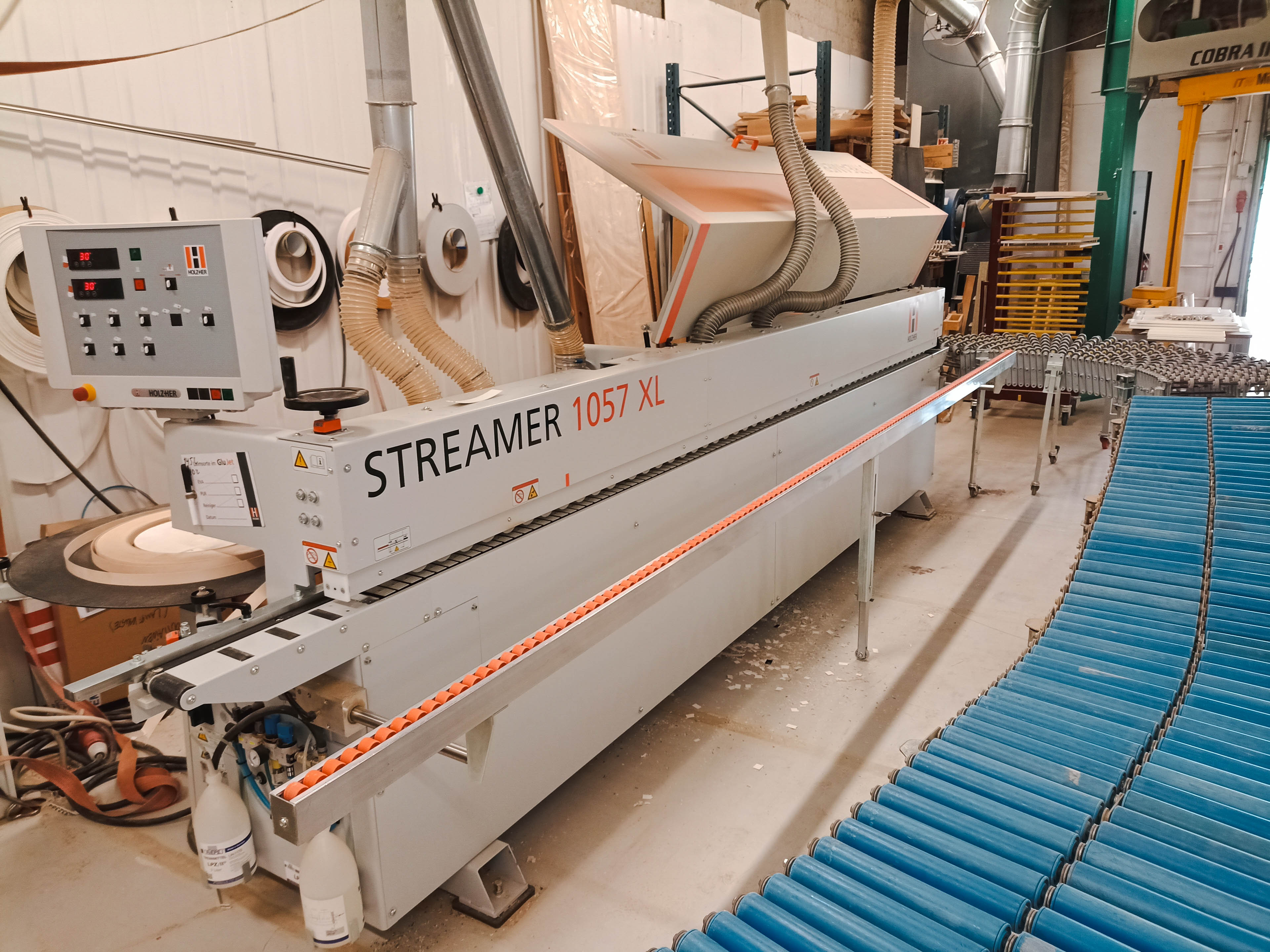 Usado Holzher Streamer 1057 XL I Biseladora I 2019