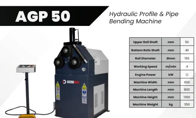 Ageramac AGP I Profiel- en pijpbuigmachine