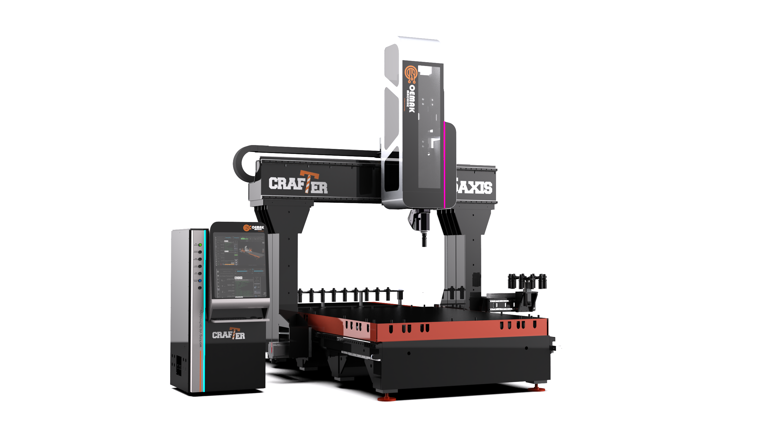 Oemak Crafter 5 Axis I CNC Bewerking Centrum