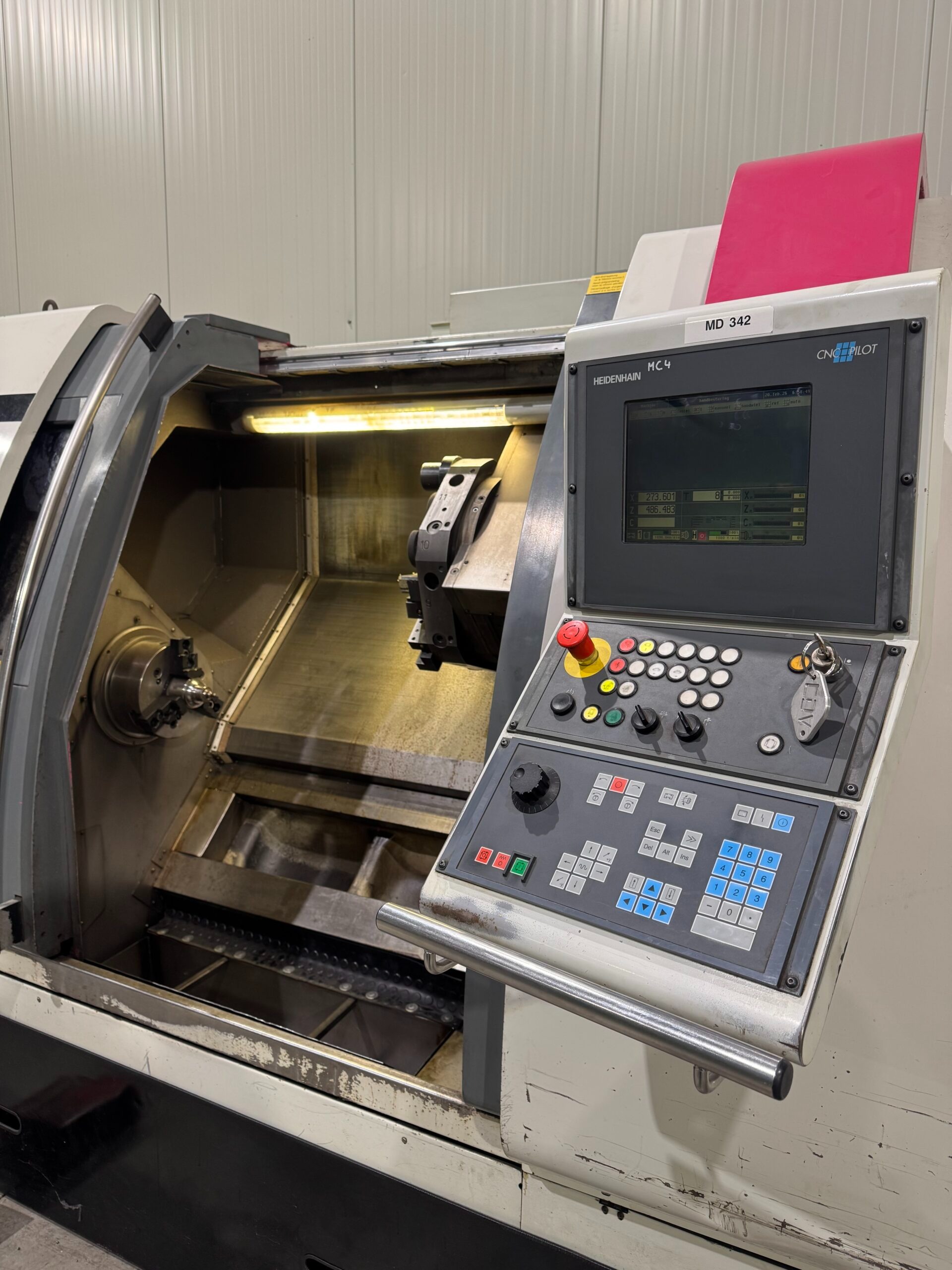 Used Gildemeister CTX 600 E I CNC Lathe I 1998