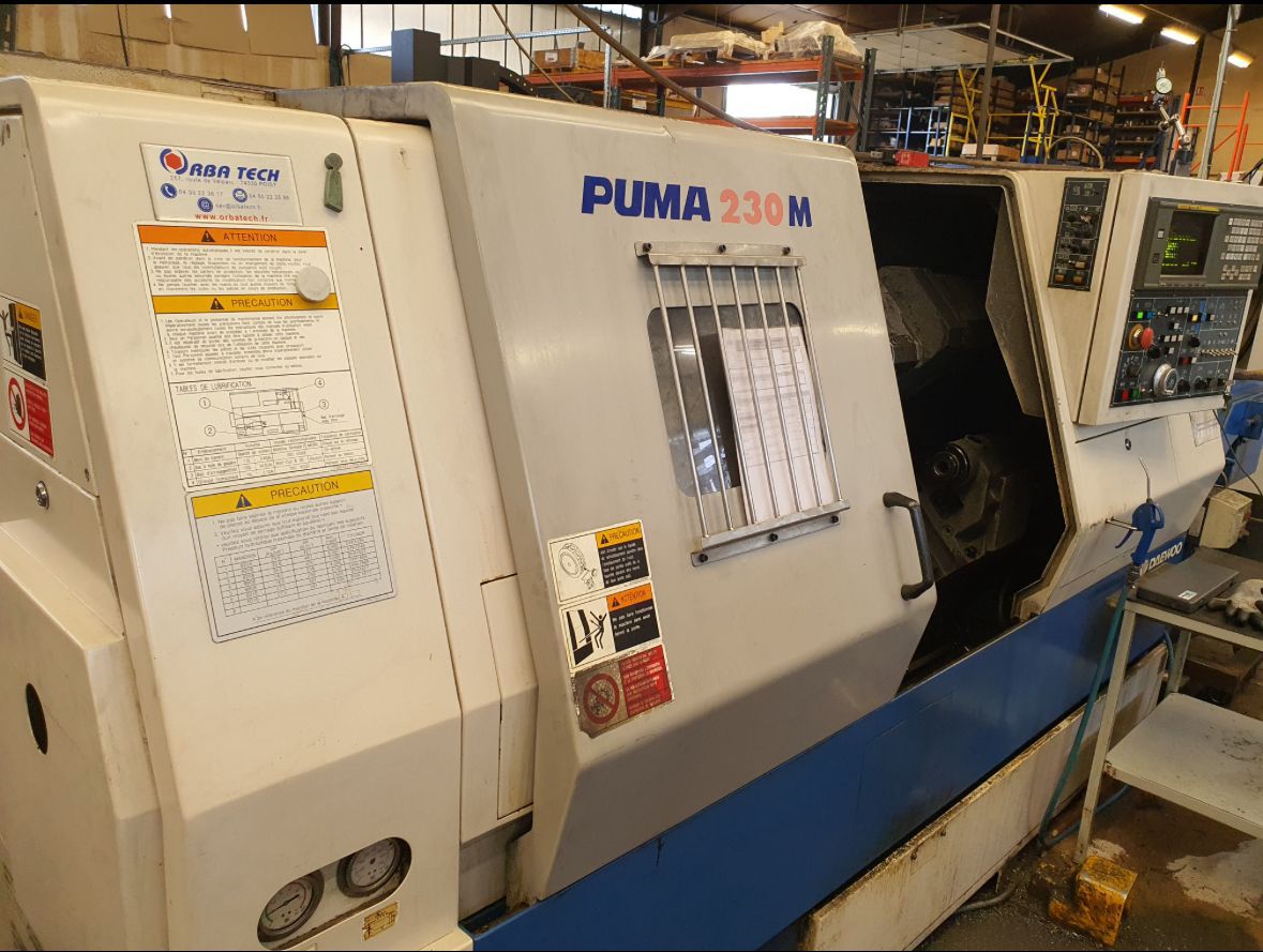 Used Daewoo Puma 230M I CNC Lathe I 2000