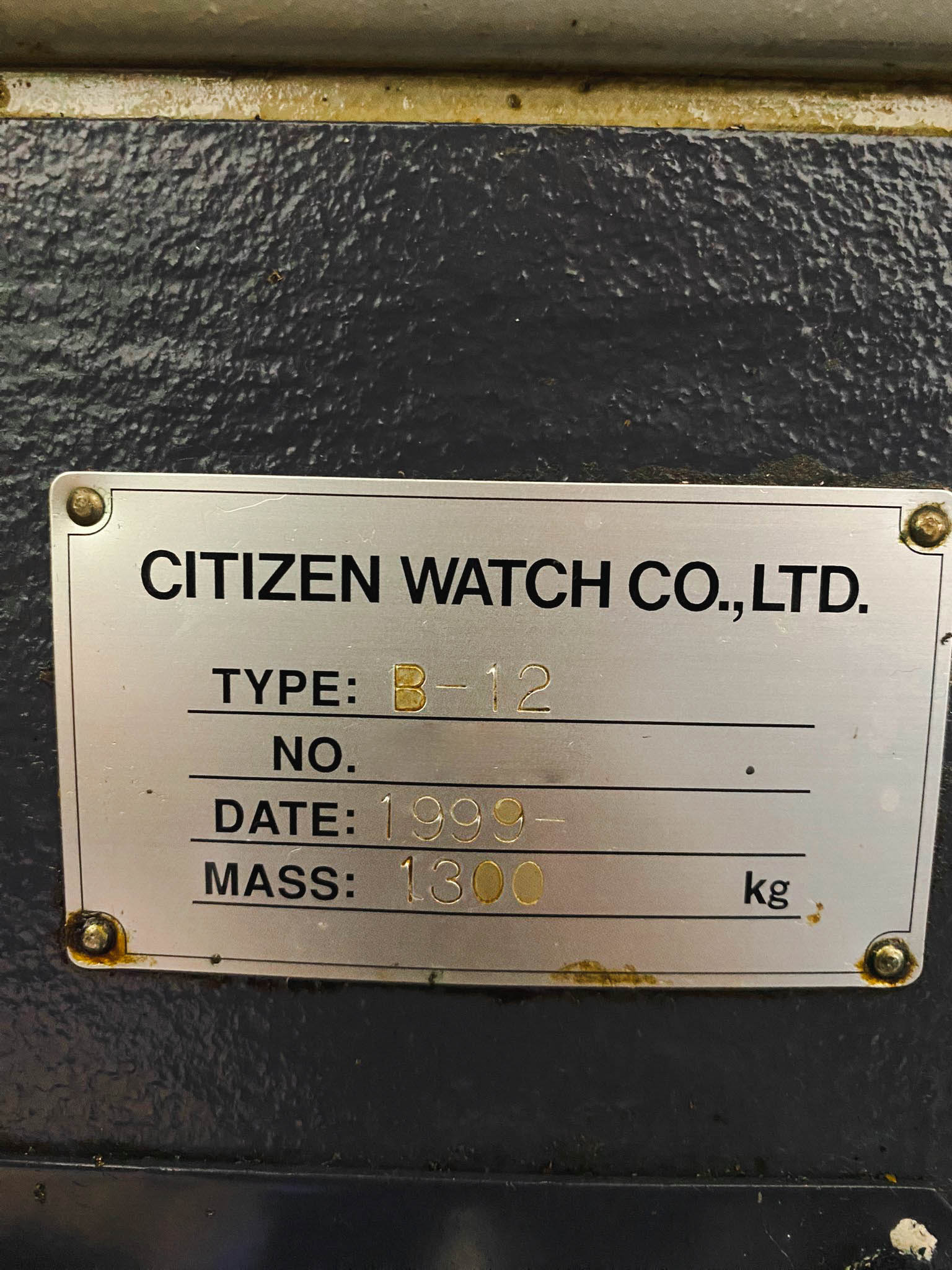 Gebruikt Citizen B12 I CNC Draaibank I 1999