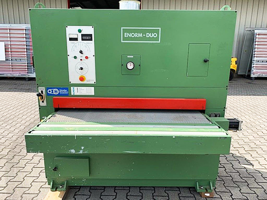 Used Kundig ENORM DUO 1350 - Belt Sander Machine