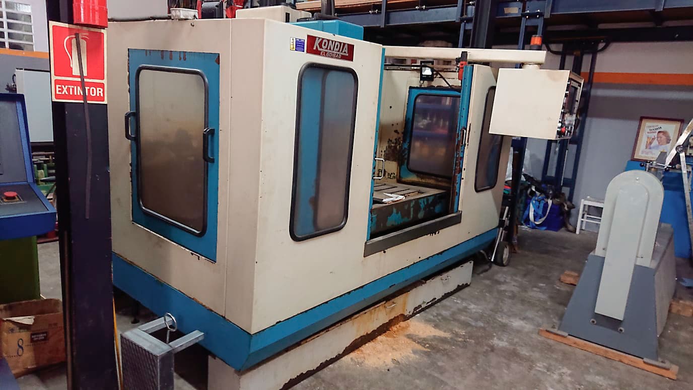 Gebruikt Kondia B-1000 - Verticale bewerkingscentra - 1998