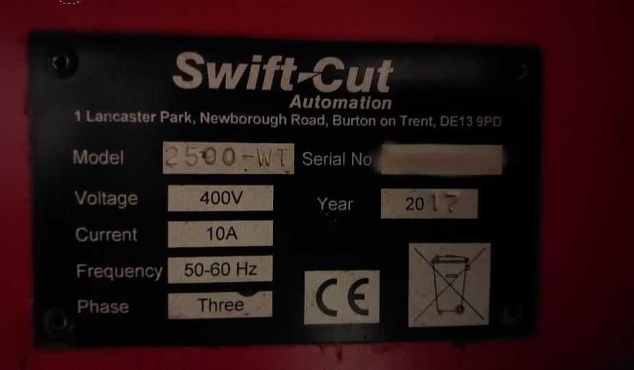 Used Swift-Cut Pro 2500-WT I Plasma Cutting I 2017