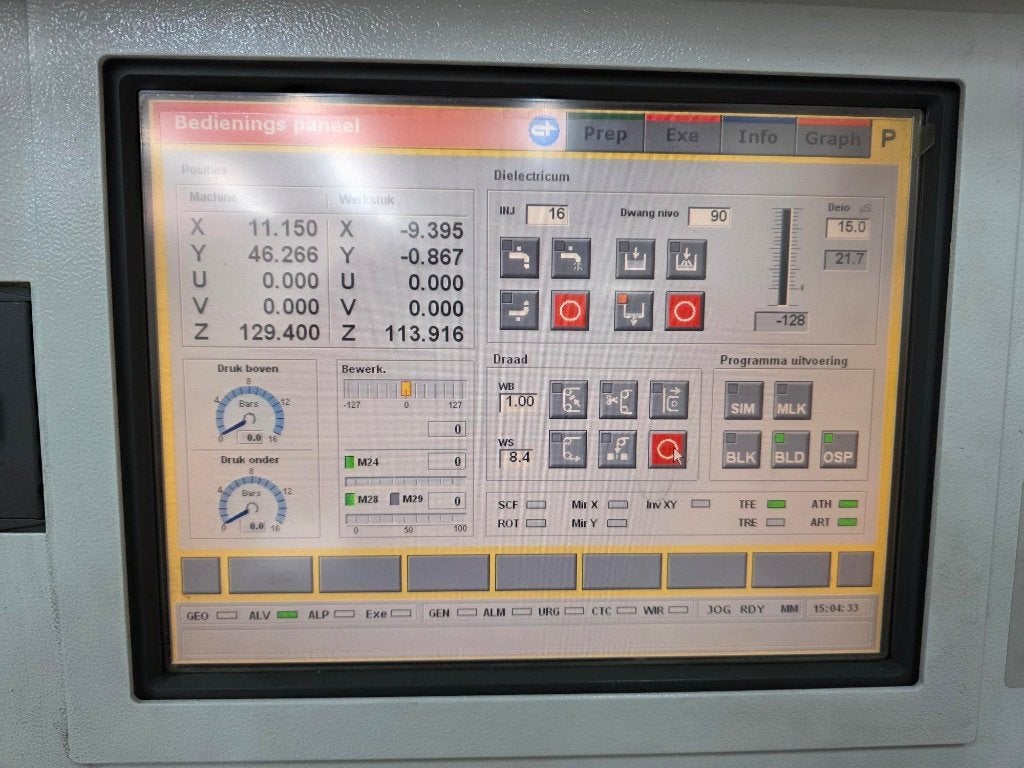 Used Agie Charmilles FI 440 SLP I Wire EDM Machine I 2008