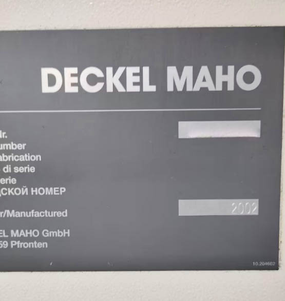 Gebruikt Deckel Maho DMU 60T I Verticaal Bewerkingscentrum I 2002