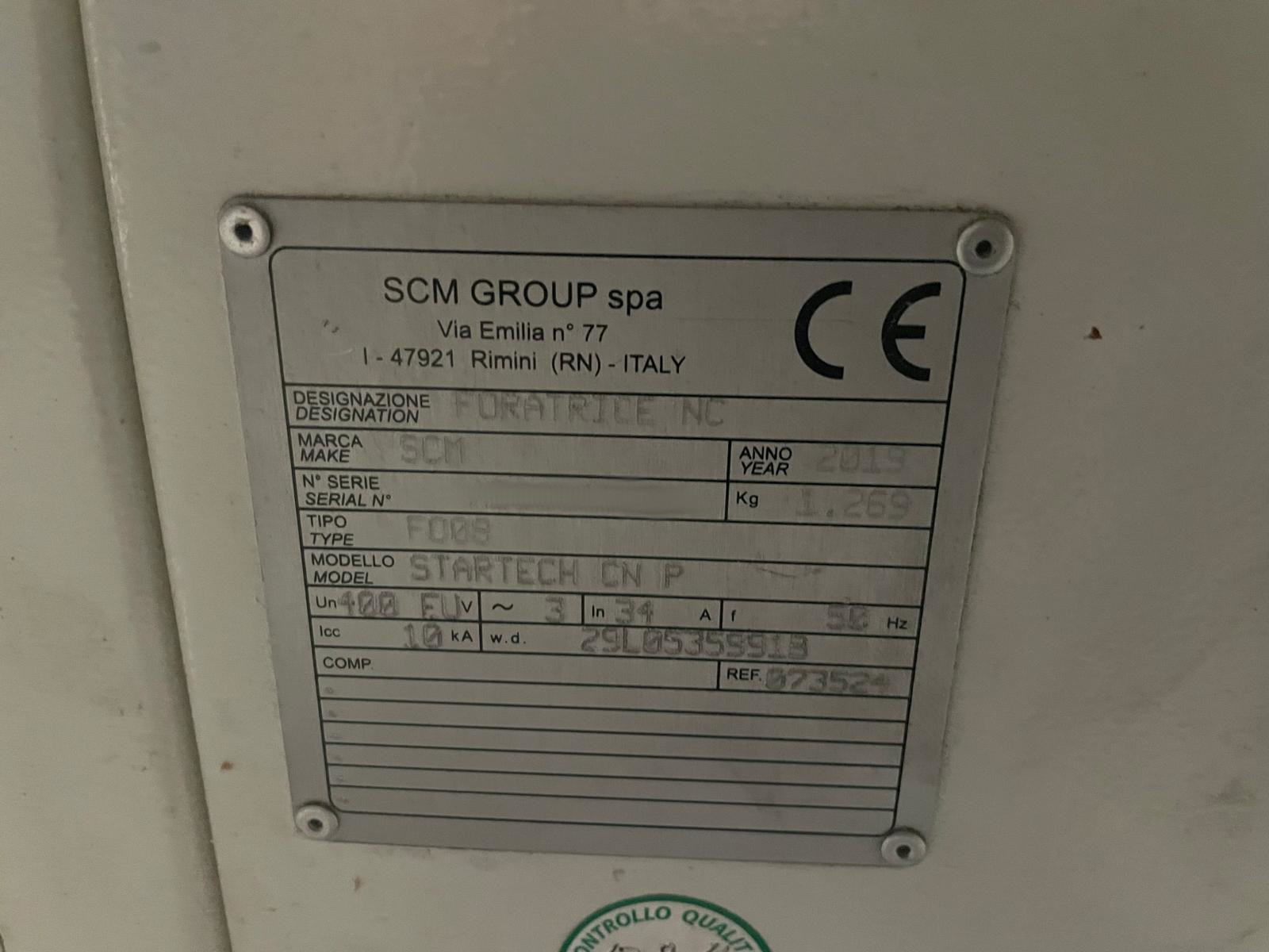 Used SCM Startech CN Plus I CNC Drilling Center I 2019