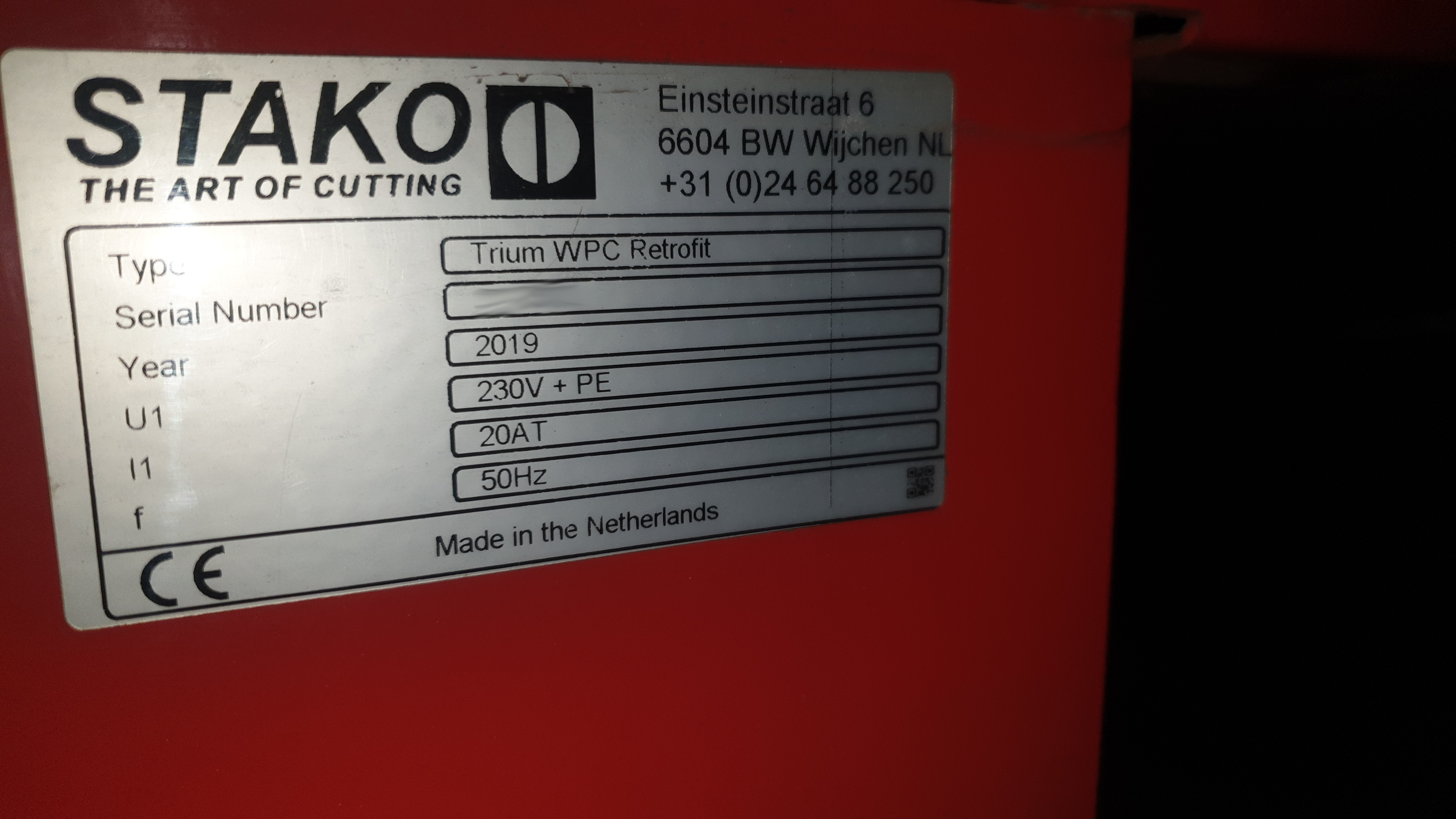 Used Stako Trium WPC Retrofit I Plasma/Waterjet Cutting
