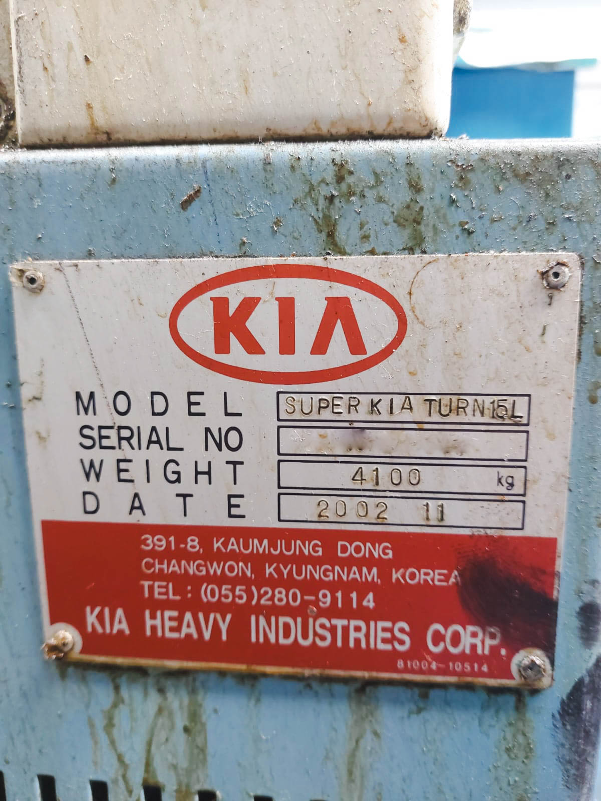 Gebruikt Super Kia Turn 15LM I CNC Draaibank I 2002