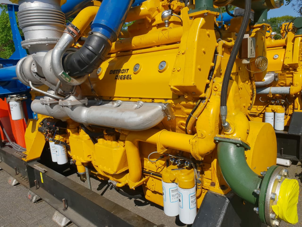 Gebruikt BBC DETROIT DIESEL WG 400 FA 4