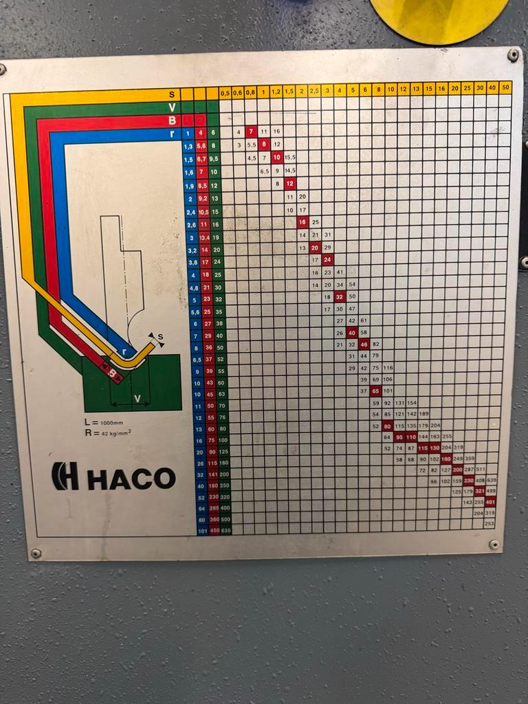 Used Haco PPES 30135 I Press Brake