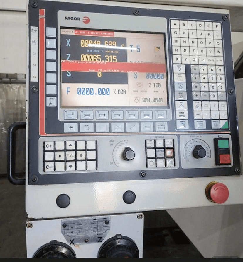 Used Pinacho Taurus 260 X 1500 - CNC Lathe - 2001