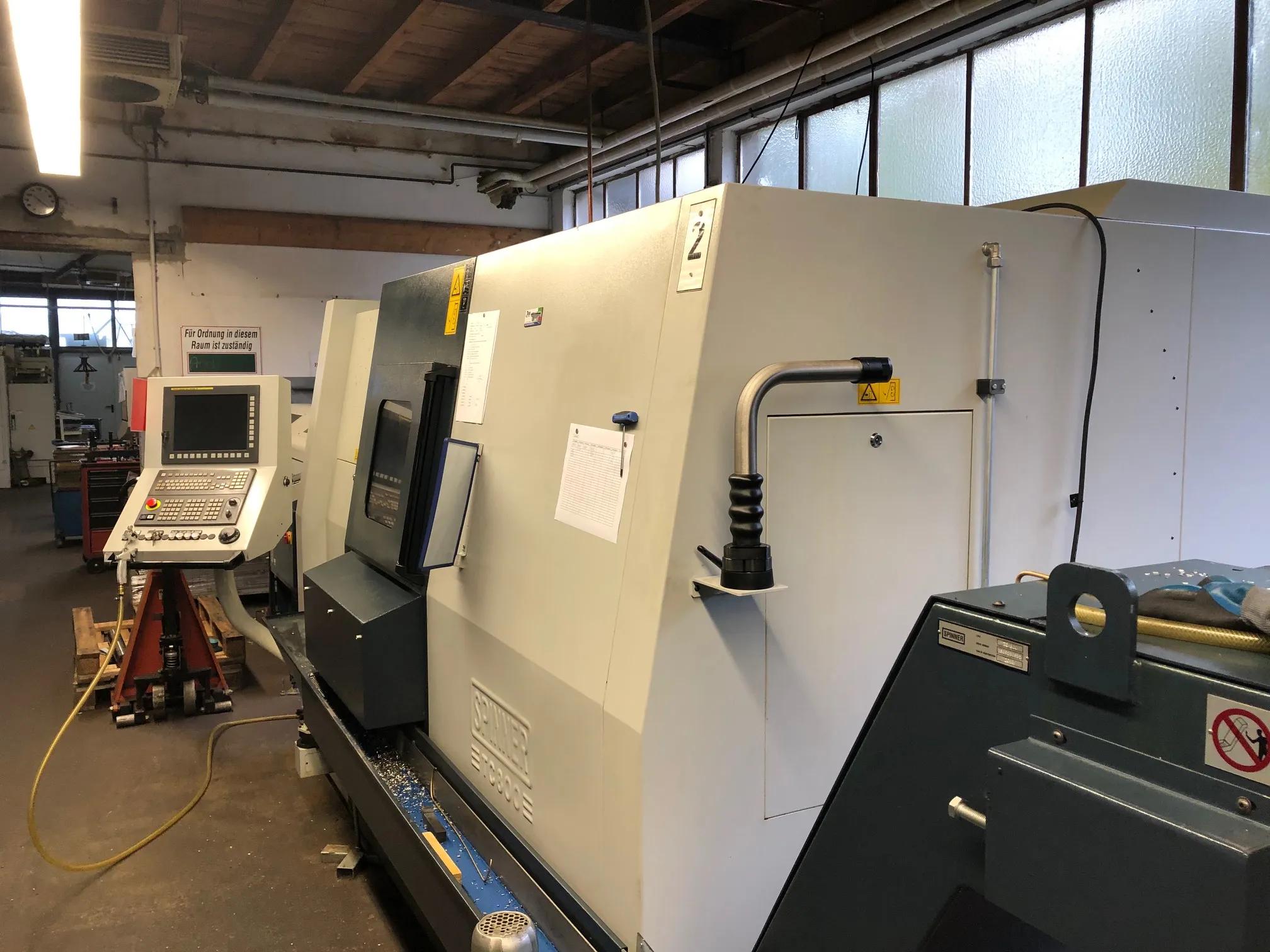 Gebruikt Spinner TC800-85 I CNC Draaibank