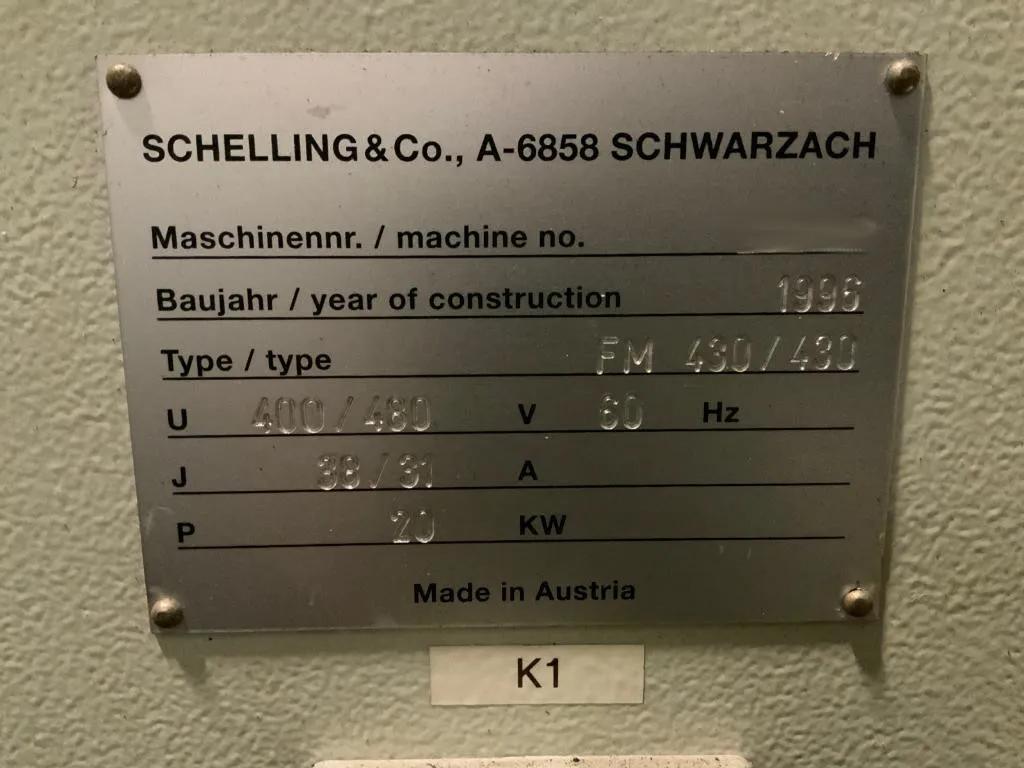 Gebruikt Schelling FM 430/430 I Balkenzaag