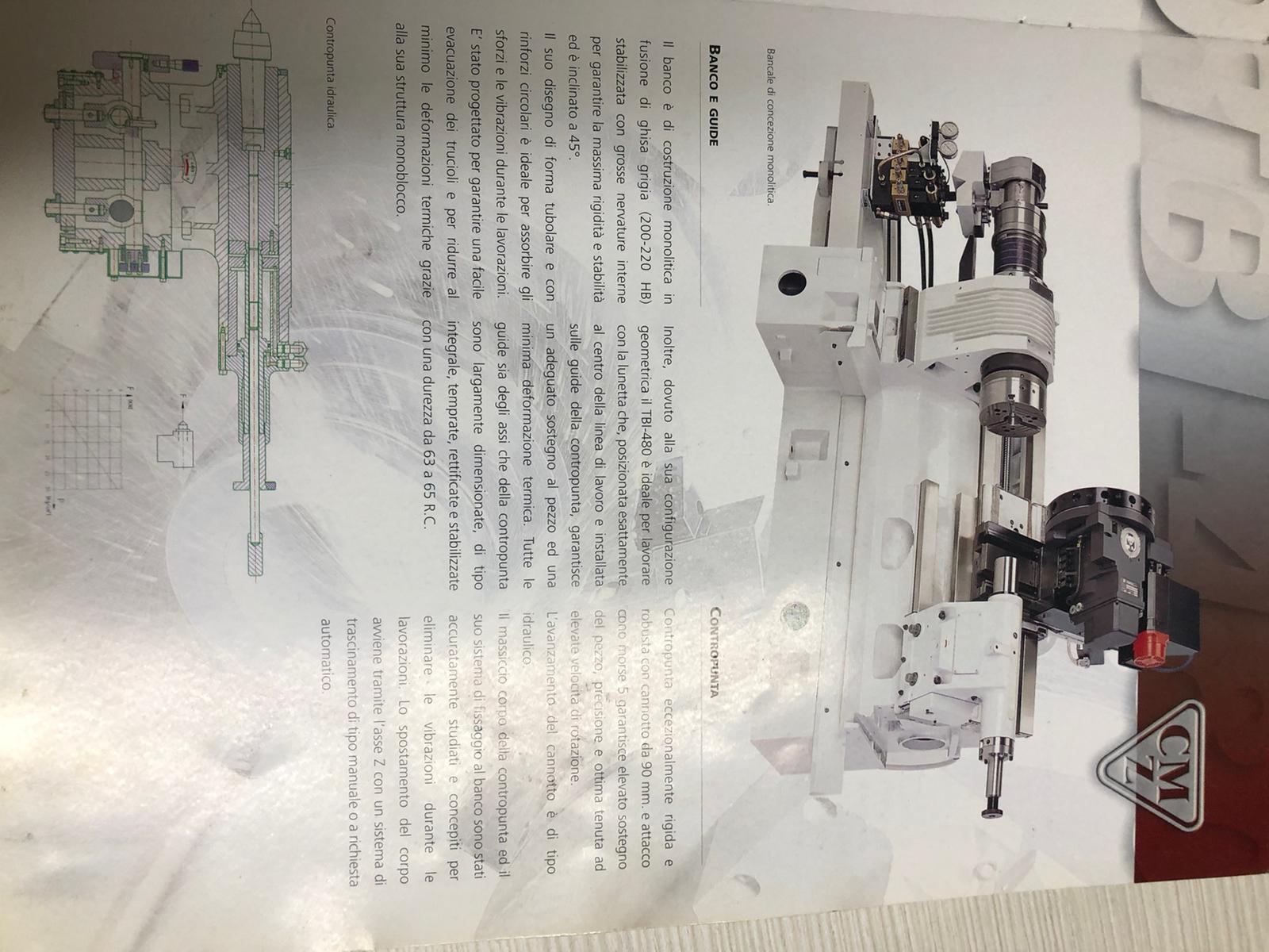 Used CMZ TBI-480 I CNC Lathe I 2000