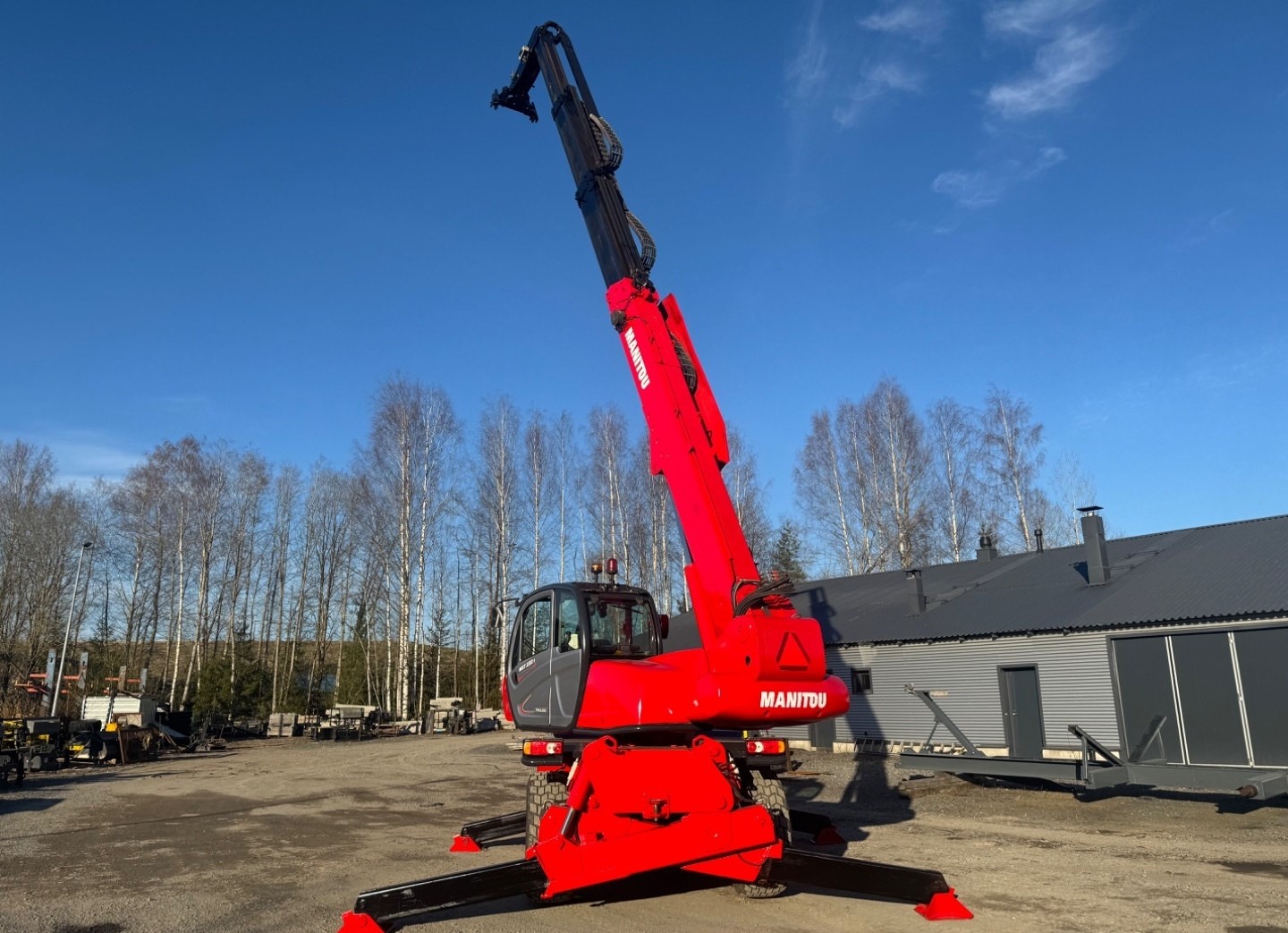 Used Manitou MRT 2150 I Rotating Telehandler I 2011