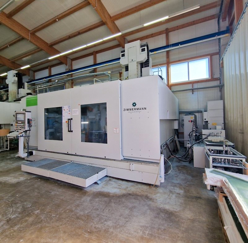 Used Zimmermann FZ33c - CNC Gantry Type Plano Mill - 2016