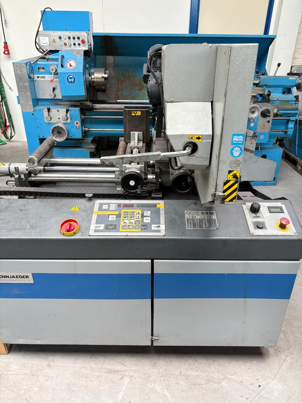 Used Trennjeager TEBA 350 A-NC I Band saw I 2007
