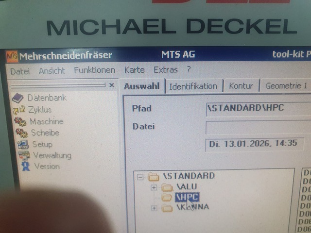 Used Michael DECKEL S22 I CNC Grinding Machine I 2005