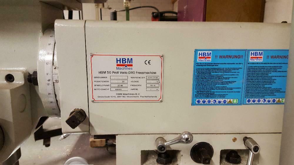 Usado HBM 50 Profi Vario DRO