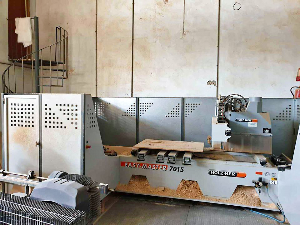 Gebruikt Holzher Easy-Master 7015 - CNC Bewerkingscentrum