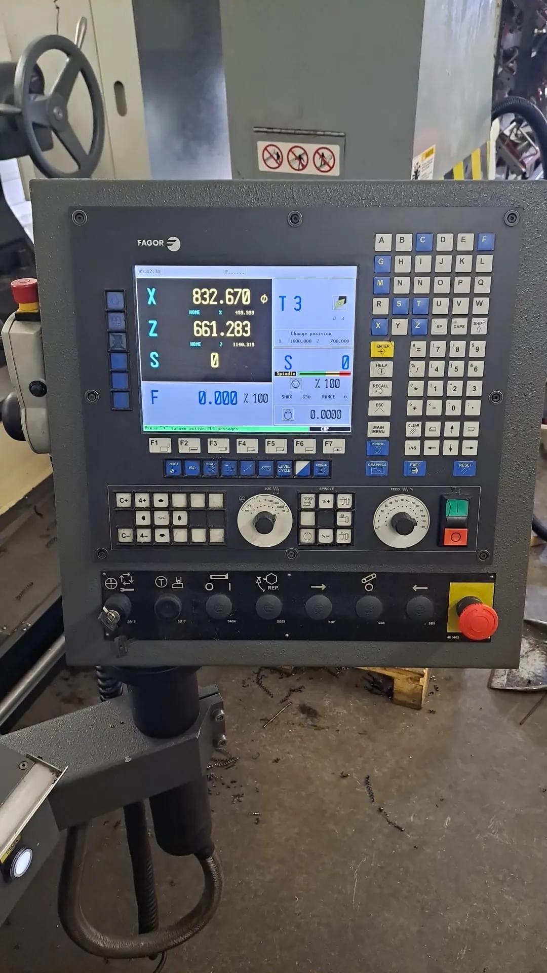 Usado TOS Sua 125 I Torno CNC
