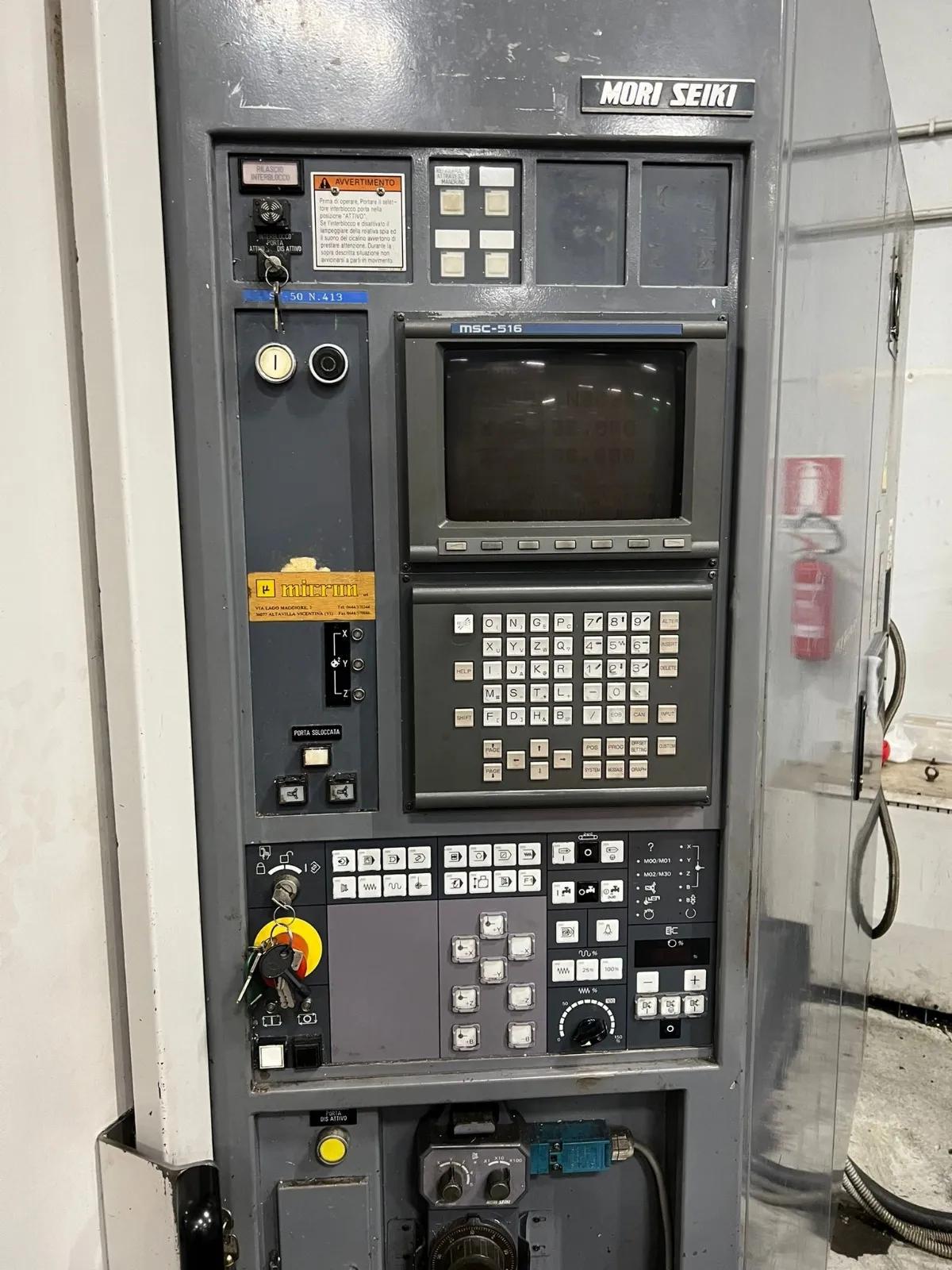 Usado Centro de mecanizado horizontal Mori Seiki SH-50 I, 1998