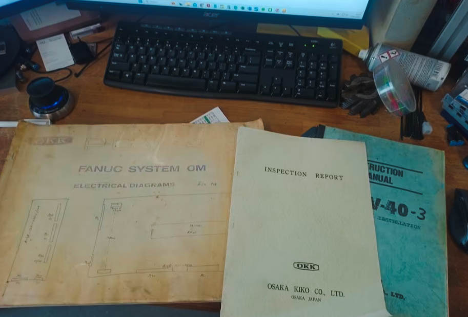 Gebruikt OKK PVC-40 - Verticaal bewerkingscentrum - 1987