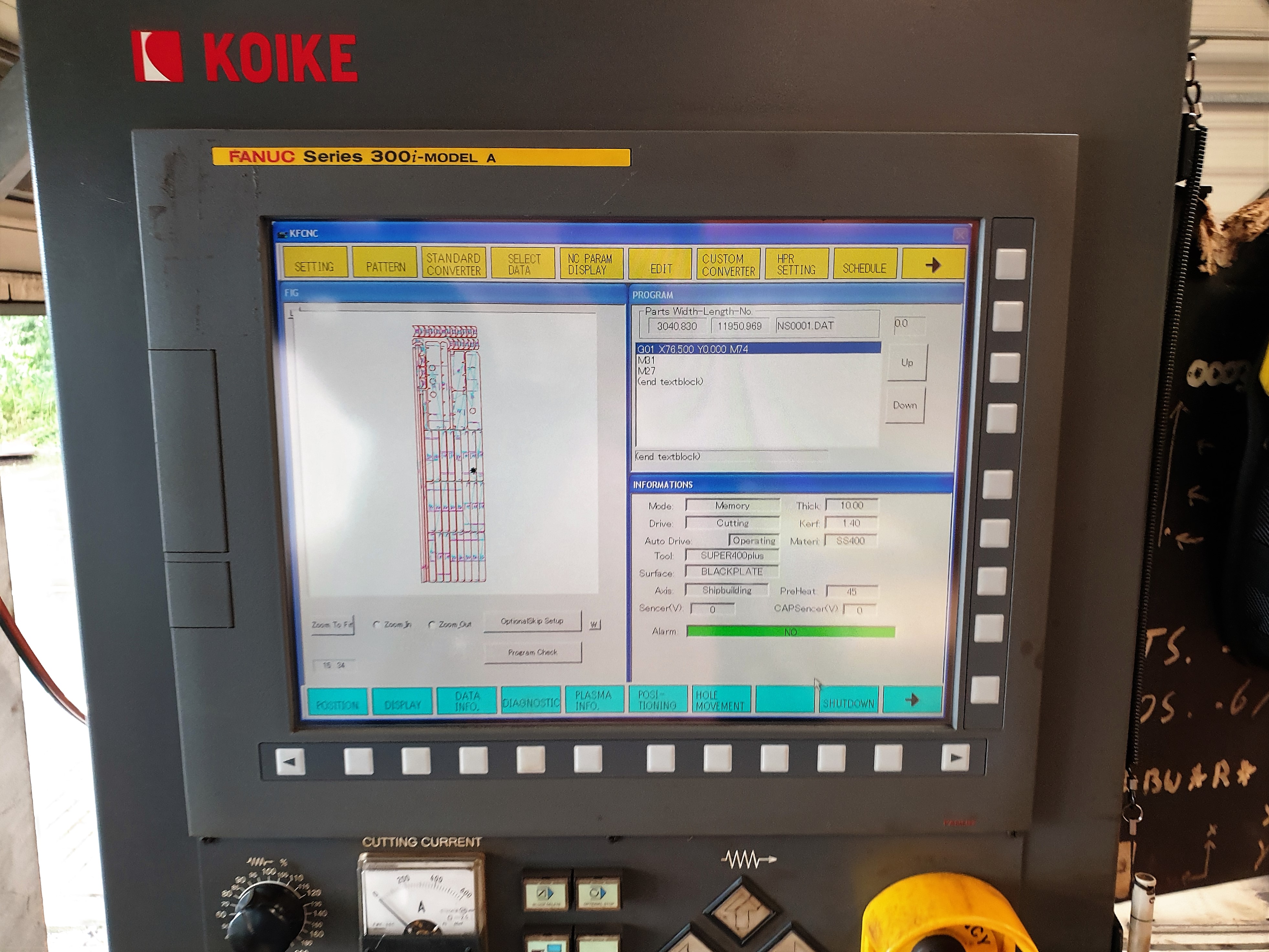 Gebruikt KOIKE VERSAGRAPH 6000