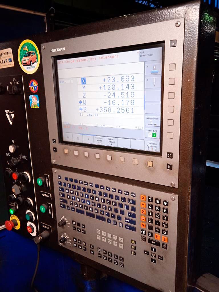 Gebruikt TOS WHN 13 CNC - Horizontale boormachine - 2008